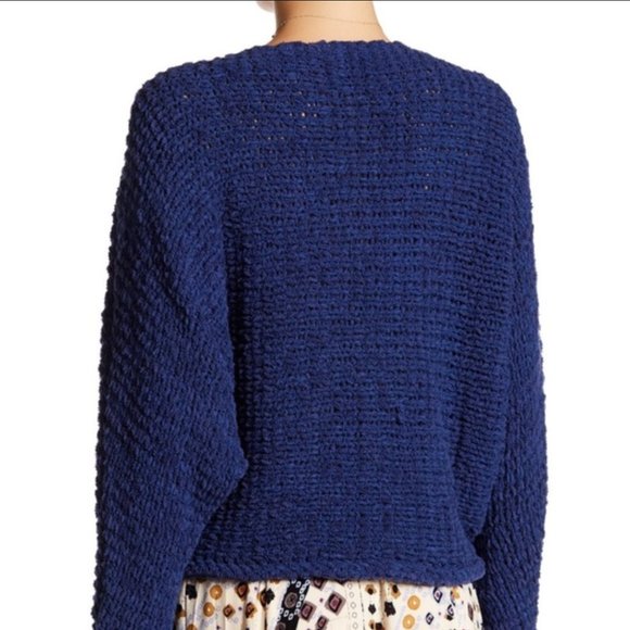 Free People Dolphin Bay V-Neck Sweater - Picture 2 of 8